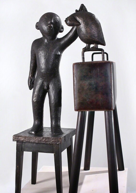 Virgil Scripcariu, ‘Reaching Out’, 2014, Sculpture, Bronze, AnnArt Gallery