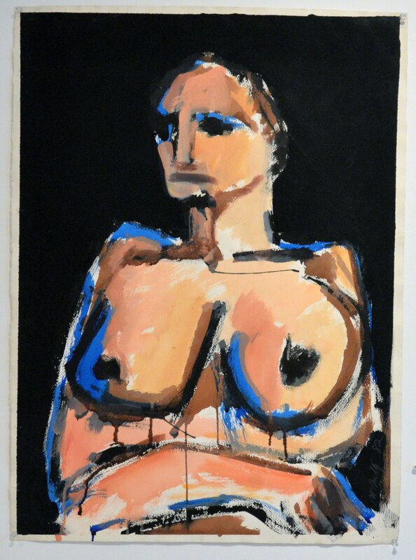 Thomas McAnulty, ‘Nude 6’, N/A, Drawing, Collage or other Work on Paper, Mixed media on paper, Carter Burden Gallery