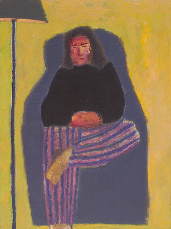 Francisco Rocha Salazar, ‘Jasper Johns’, 2019, Painting, Oil on canvas, Susan Eley Fine Art