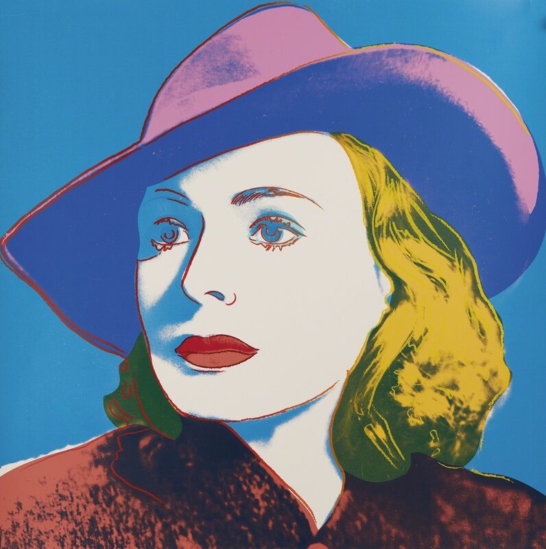 Andy Warhol, ‘Ingrid Bergman: With Hat (F. & S. II.315)’, 1983, Print, Screenprint in colors, Sotheby's