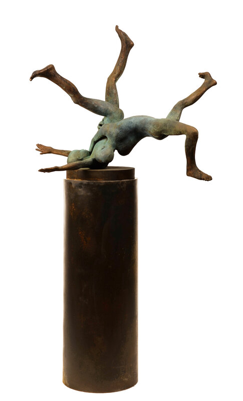 Jesús Curiá, ‘Pugnatum I’, 2021, Sculpture, Bronze and steel, Gallery VICTOR