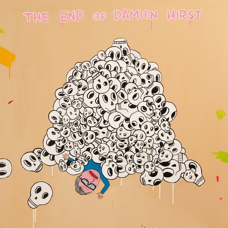 Laurina Paperina, ‘The End of Damien Hirst’, 2012, Painting, Erdmann Contemporary