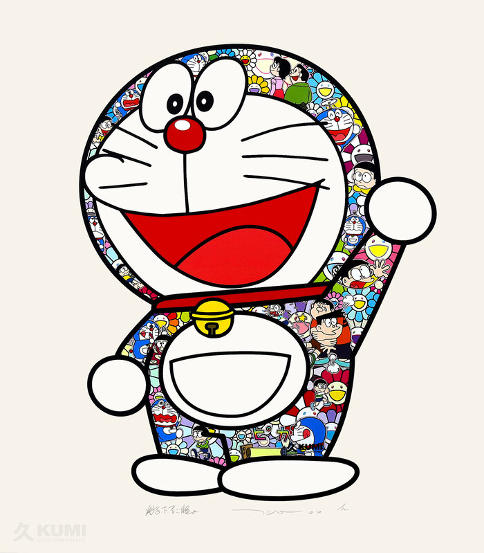 Takashi Murakami, ‘Doraemon: Thank You!’, 2020, Print, Silkscreen, Kumi Contemporary / Verso Contemporary