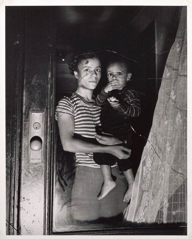 Weegee, ‘Mother and Child in Harlem’, ca. 1950, J. Paul Getty Museum