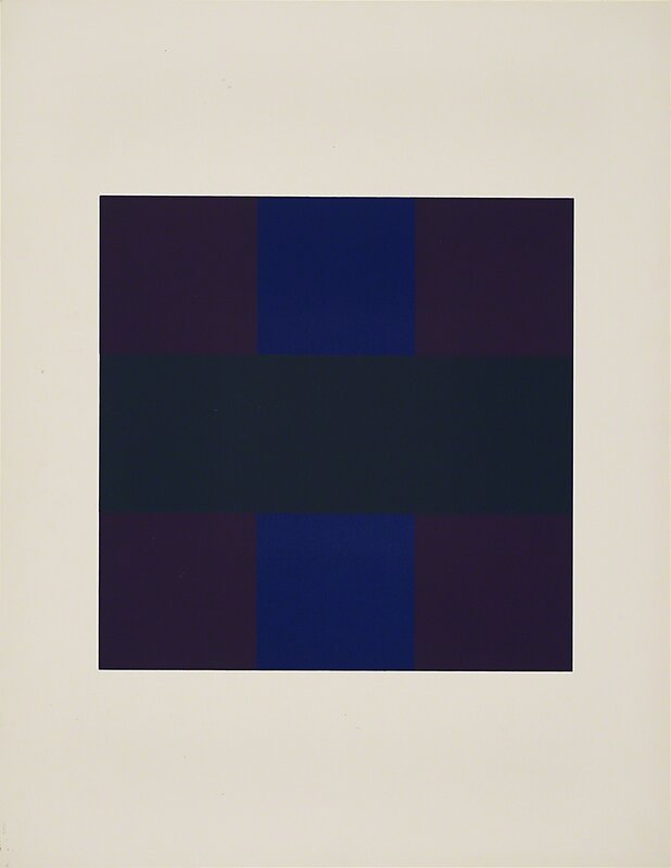 Ad Reinhardt, ‘# 6 from 10 Screenprints by Ad Reinhardt’, 1966, Print, Screenprint in colors on heavy wove paper, Rago/Wright/LAMA/Toomey & Co.