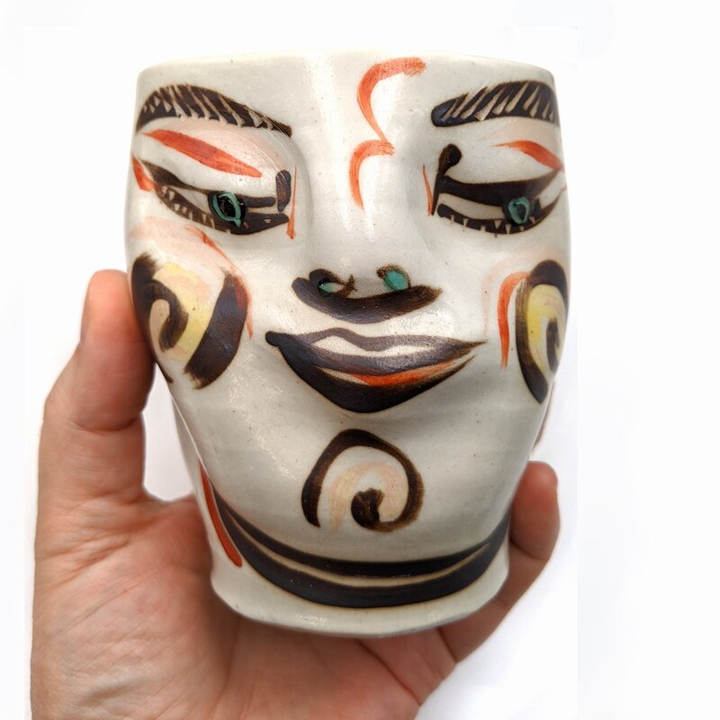 Akio Takamori, ‘Cup V’, 1980-1989, Design/Decorative Art, Porcelain, Glaze, Cerbera Gallery