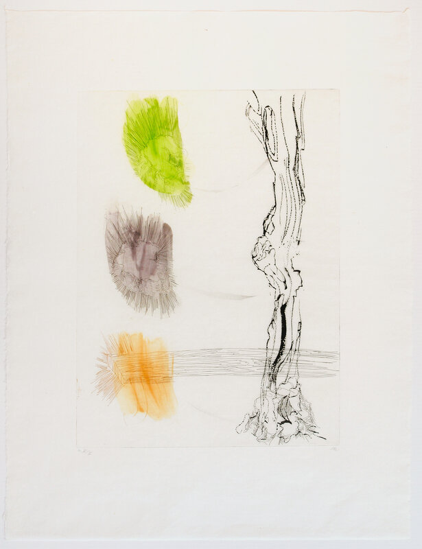 Per Kirkeby, ‘o.T.’, 2001, Print, Etching on Japan paper, Galerie Sabine Knust | Knust Kunz Gallery Editions