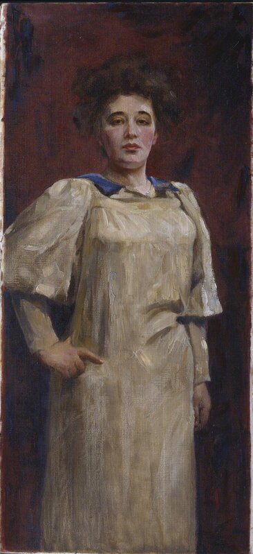 Teresa Feodorowna Ries, ‘Self Portrait’, 1902, Painting, Oil on canvas, The National Gallery, London