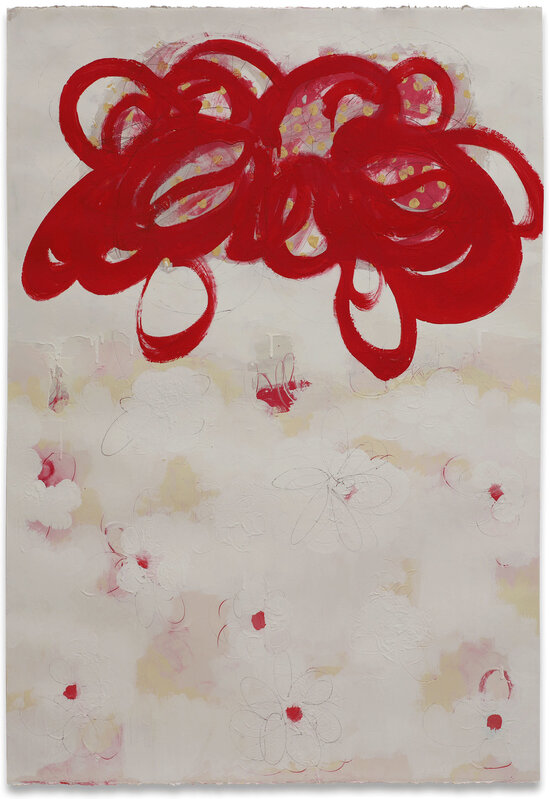 Anya Spielman, ‘Flutter (Abstract painting)’, 2009, Painting, Oil on paper, IdeelArt