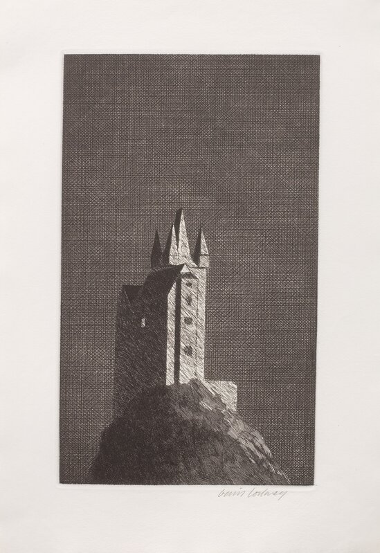 David Hockney, ‘The Haunted Castle’, 1969, Print, Etching, Joanna Bryant & Julian Page