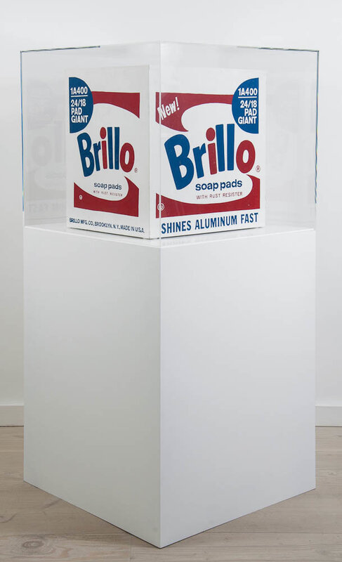 Andy Warhol, ‘Brillo Box ('Stockholm' type)’, 1968-1990, Sculpture, Silkscreen ink, emulsion, particle board, Artificial Gallery