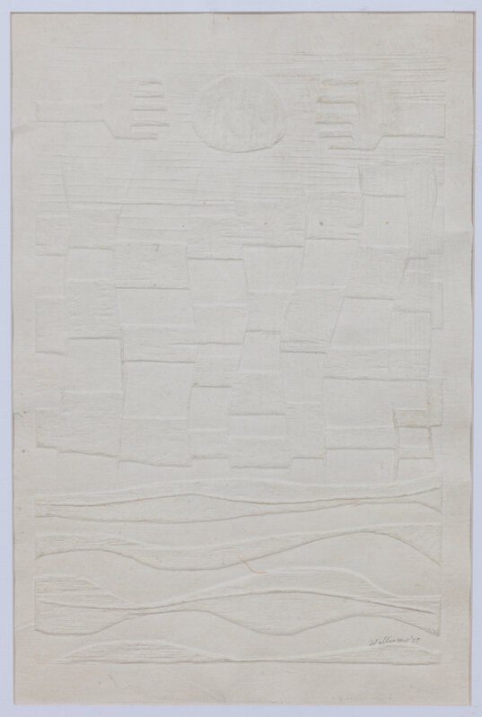 Gerald Williams, ‘Untitled’, 1989, Drawing, Collage or other Work on Paper, Hand-sculpted paper, Kavi Gupta