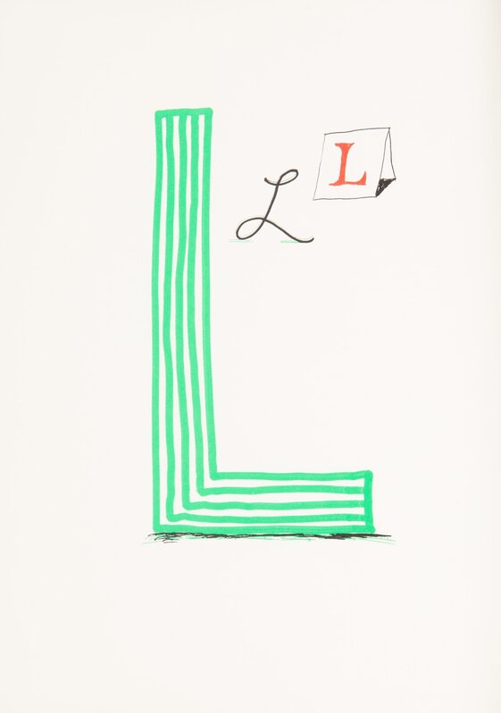 David Hockney, ‘Hockney's Alphabet’, 1991, Print, 26 lithographs in colors on Exhibition Fine Art Cartridge paper, Heritage Auctions