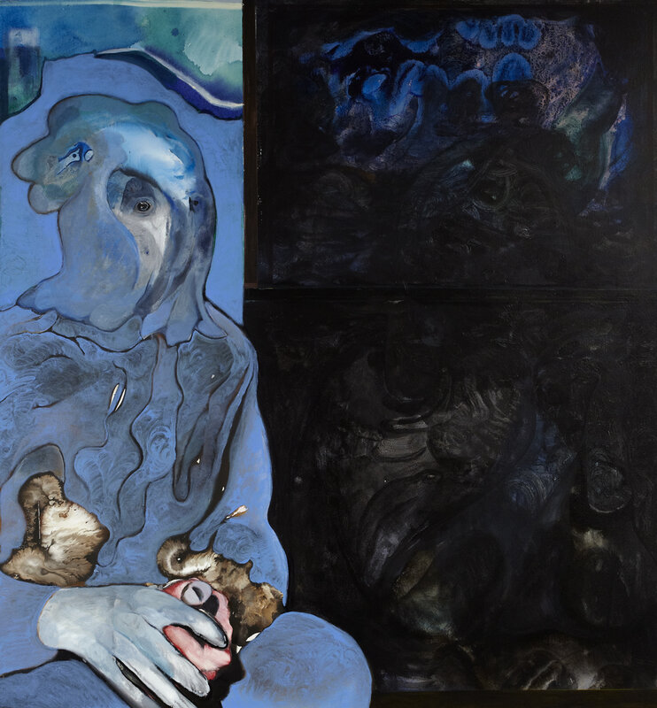 Maya Bloch, ‘Untitled (The Painter)’, 2014, Painting, Acrylic on canvas, Litvak Contemporary