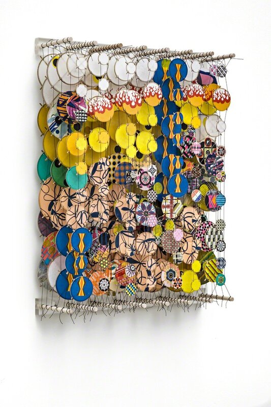 Jacob Hashimoto, ‘The Long Reach of Time’, 2019, Painting, Wood, acrylic, bamboo, paper and dacron, MAKASIINI CONTEMPORARY