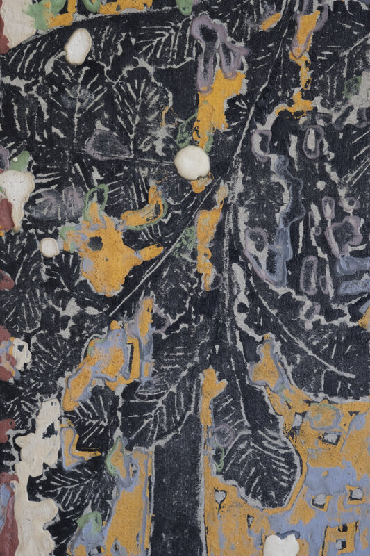 Toko Izumi, ‘goodbye my oswald’, 2021, Painting, Japanese paper, ink, pigment, Nikawa (animal glue), Micheko Galerie