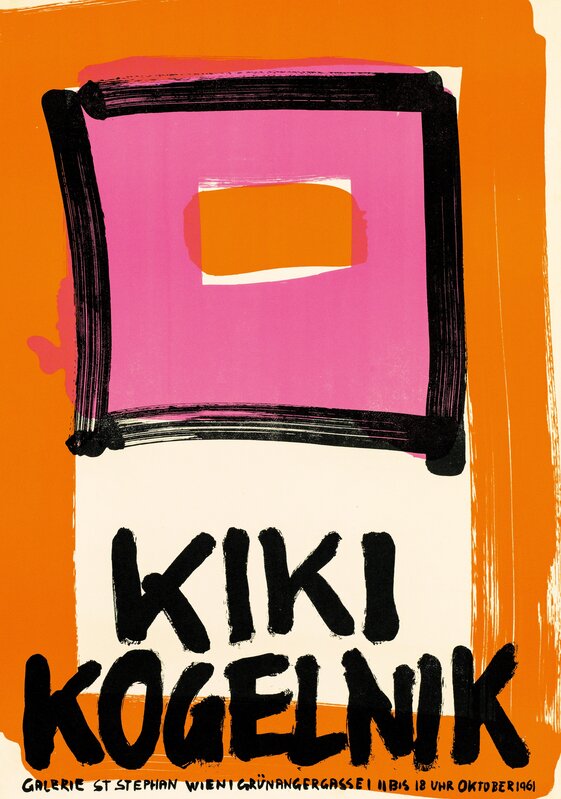 Kiki Kogelnik, ‘KIKI KOGELNIK’, 1961, Print, Color lithograph, Galerie Kovacek & Zetter