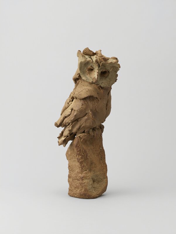 Stephanie Quayle, ‘Owl’, Sculpture, Rich toasted clay and Stone ware clay, Gallery 38 