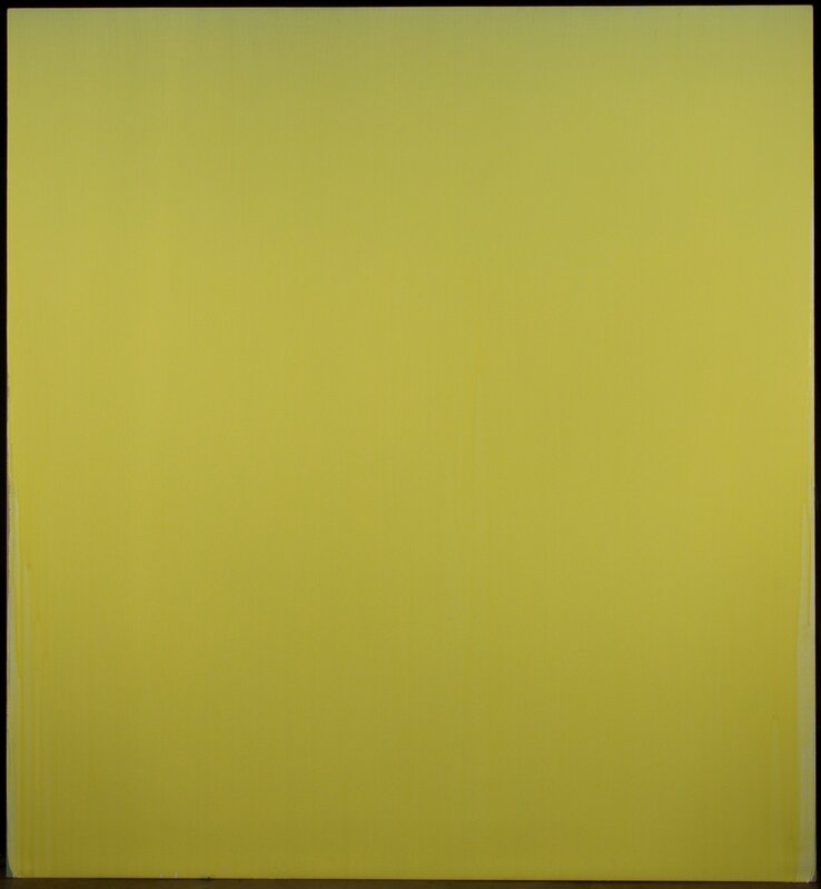 Joseph Marioni, ‘Yellow Painting’, 2001, Painting, Acrylic and linen on stretcher, Heritage Auctions
