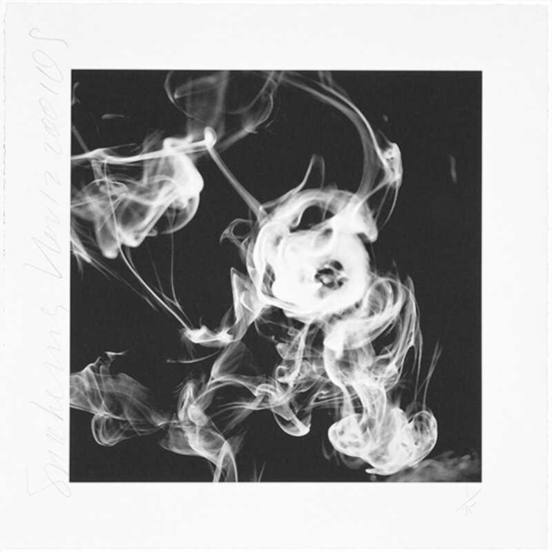 Donald Sultan, ‘Smoke Rings (Nov. 12, 2001)’, 2001, Photography, Digital Pigment Print, michael lisi / contemporary art