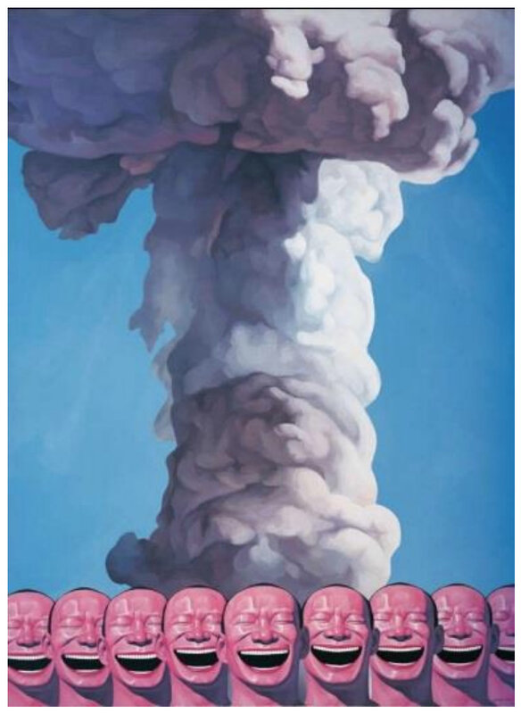 Yue Minjun, ‘Mushroom Cloud (from Snatched Ecstasy)’, 2009, Print, Lithograph, Art Republic