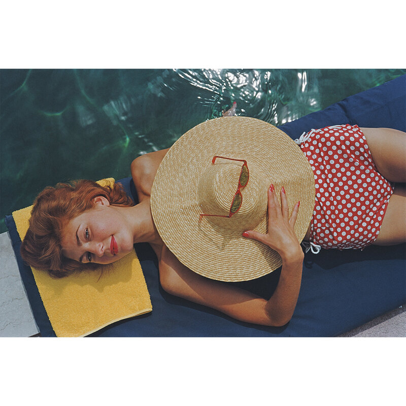 Slim Aarons, ‘Sunbathing In Burgenstock (Slim Aarons Estate Edition)’, 1955, Photography, Lambda, Undercurrent Projects