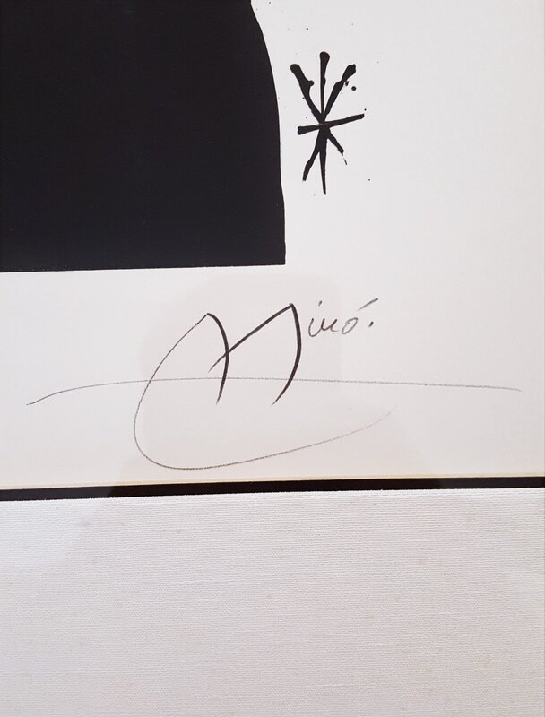 Joan Miró, ‘Homentage à Joan Prats (Plate 3)’, 1971, Print, Lithograph, Graves International Art
