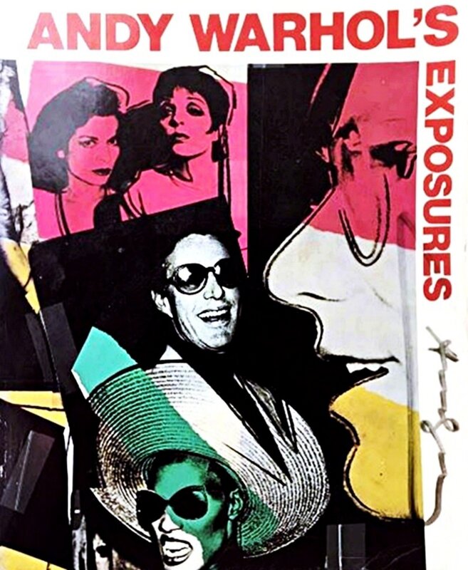 Andy Warhol, ‘Exposures (Hand Signed Twice by Andy Warhol)’, 1979, Books and Portfolios, Softcover Monograph. Hand Signed Twice by Andy Warhol on the Cover and the Title Page., Alpha 137 Gallery