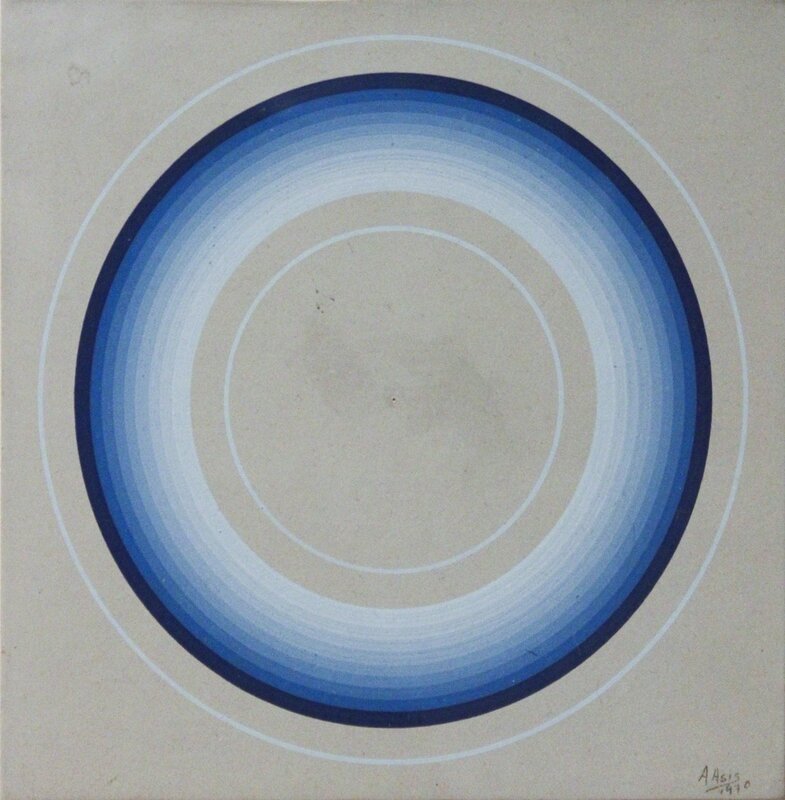Antonio Asis, ‘Untitled’, 1970, Painting, Acrylic on board, Fine Art Auctions Miami