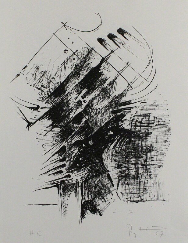 Bernhard Heiliger, ‘Komposition IV’, 1967, Print, Lithograph, Sylvan Cole Gallery