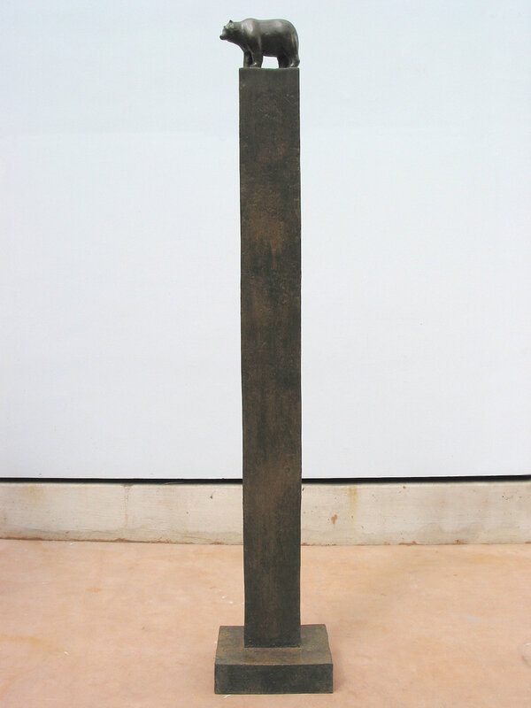 Gwynn Murrill, ‘Bear Stand’, Sculpture, Bronze, Diehl Gallery