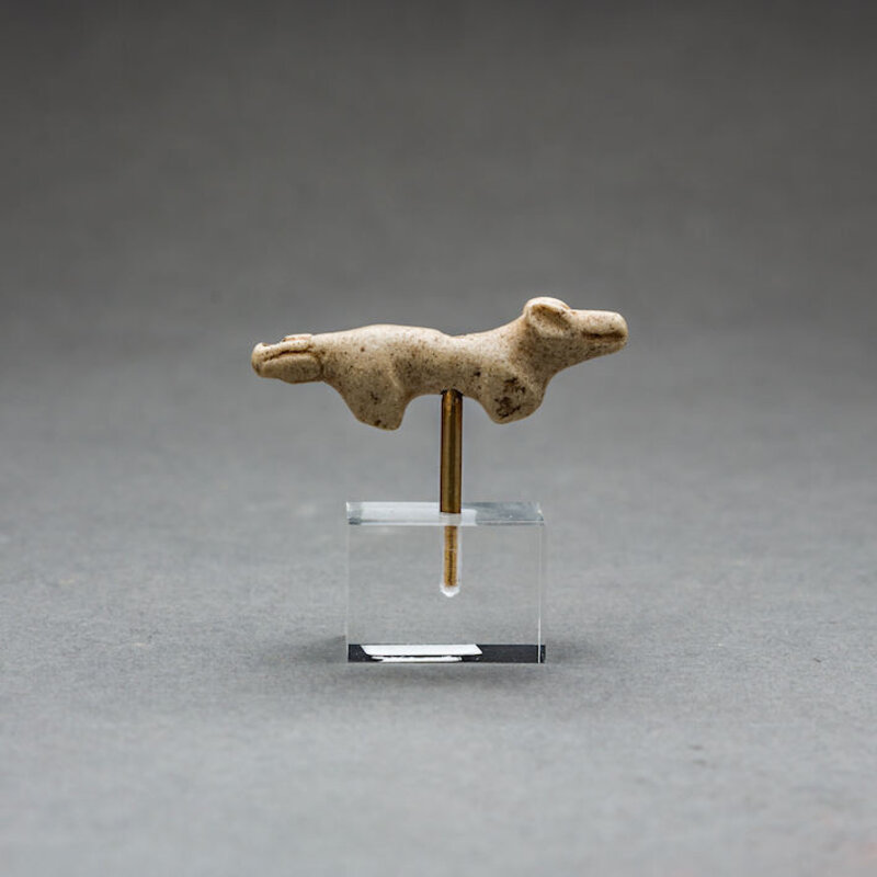 Unknown Asian, ‘Miniature Polished Stone Dog Amulet ’, 3500 BCE-2500 BCE, Sculpture, Stone, Barakat Gallery