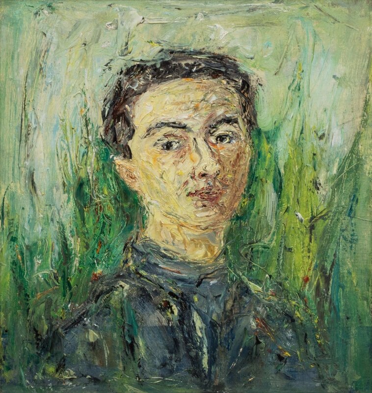 Giovanni Stradone, ‘Self portrait’, 1949, Painting, Oil on board, Finarte