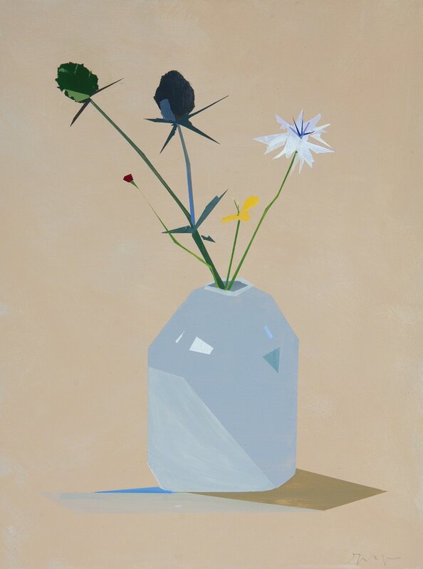 Greta Van Campen, ‘Thistles and Sweet Things’, 2019, Painting, Acrylic on panel, Dowling Walsh