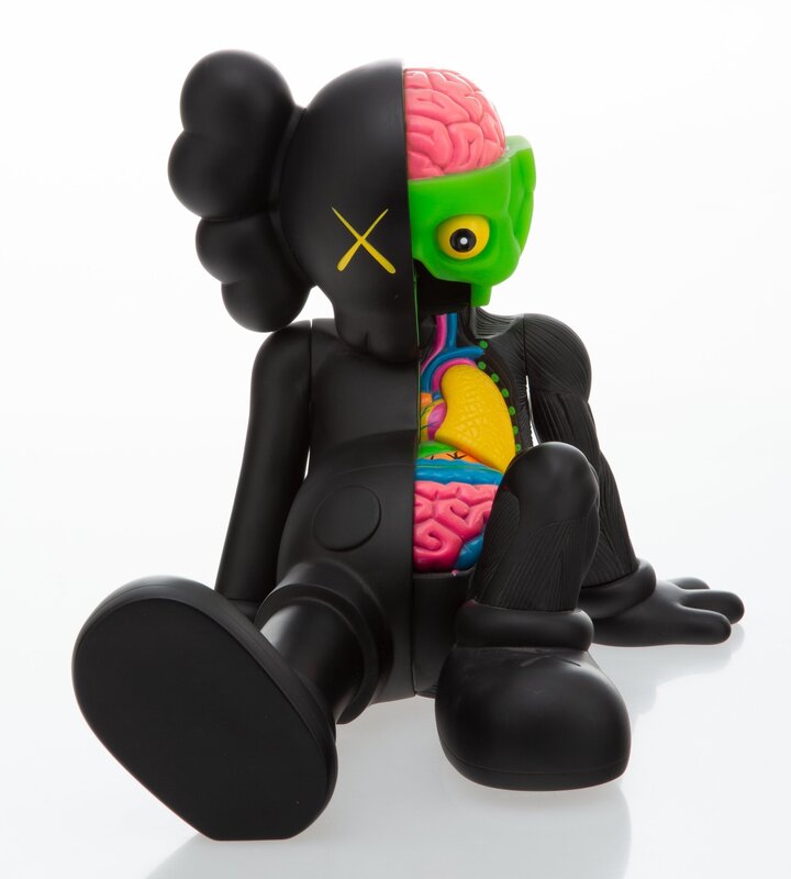 KAWS, ‘Resting Place (Black)’, 2013, Sculpture, Painted cast vinyl, Heritage Auctions