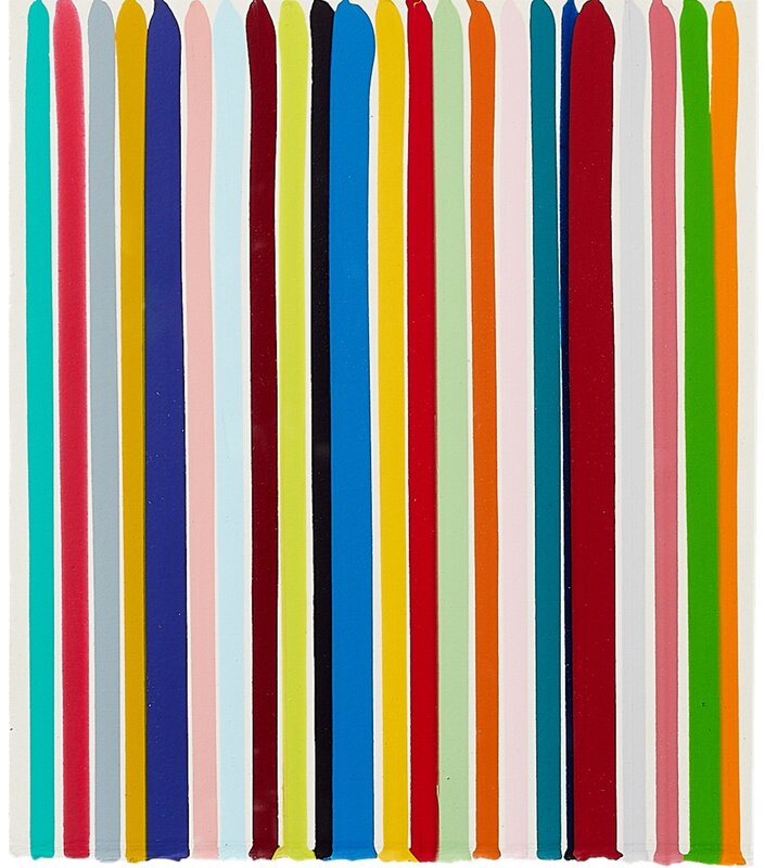 Ian Davenport, ‘Untitled’, 2014, Drawing, Collage or other Work on Paper, Acrylic and water-based paints on Fabriano Aristico paper, RAW Editions