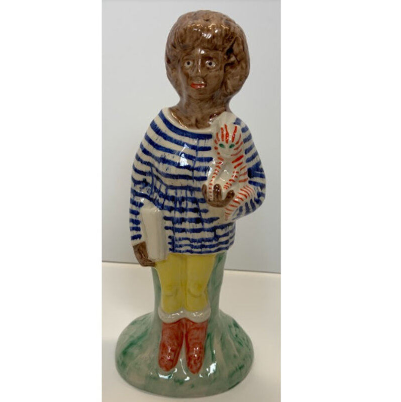Grayson Perry, ‘HOME WORKER STAFFORDSHIRE FIGURE’, 2021, Ephemera or Merchandise, Porcelain, Arts Limited