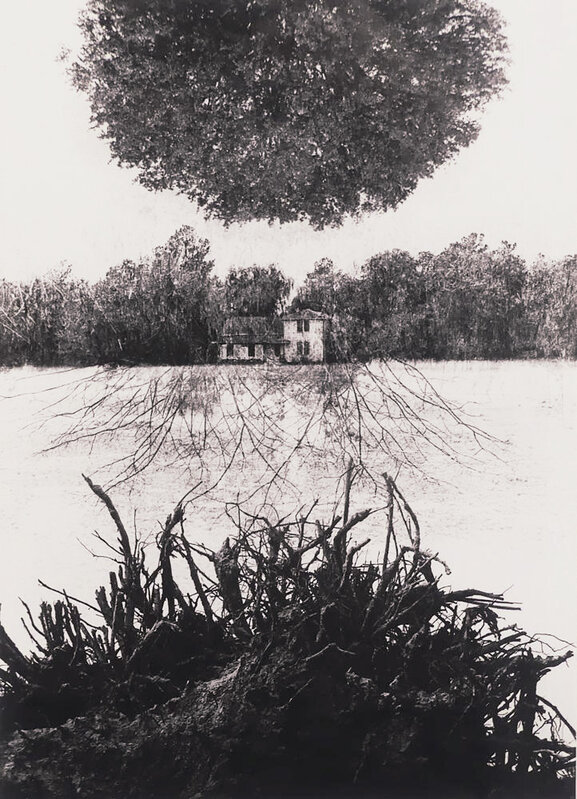 Jerry Uelsmann, ‘Poet's House’, 1965 / 1965c, Photography, Silver print on original mount, Contemporary Works/Vintage Works