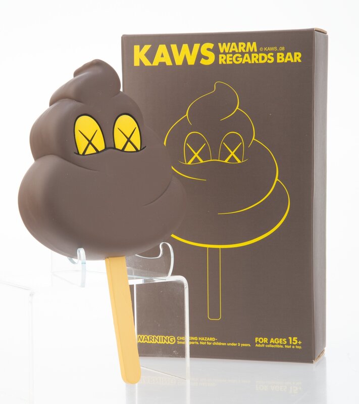 KAWS, ‘Warm Regards Bar (Brown)’, 2008, Sculpture, Painted cast vinyl, Heritage Auctions
