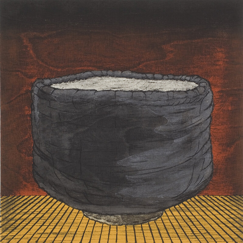Nana Shiomi, ‘Tea Bowel Universe’, 2001, Print, Japanese Woodcut, Rabley Gallery 