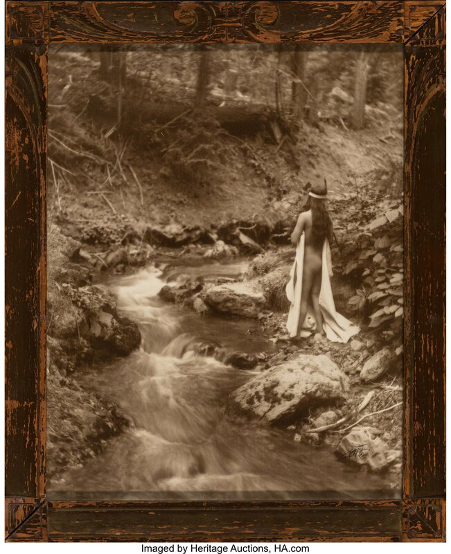 Edward S. Curtis, ‘The Maid of Dreams’, 1909, Photography, Gelatin silver, Heritage Auctions