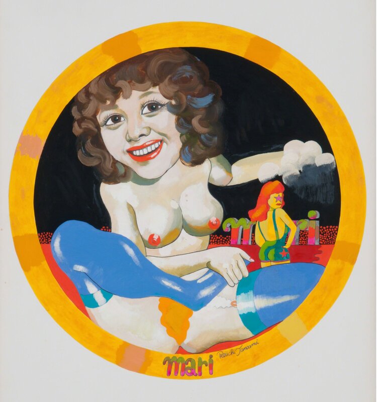Keiichi Tanaami, ‘Mari’, 1973, Painting, Oil paint on illustration board, Nanzuka