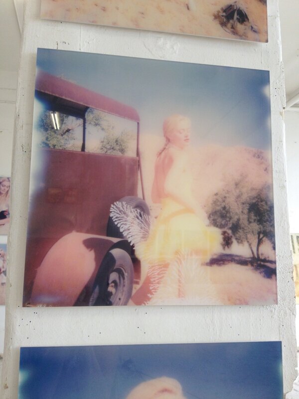 Stefanie Schneider, ‘Marilyn (Heavenly Falls)’, 2016, Photography, 3 archival C-Prints based on 3 Polaroids, sandwiched in between Plexiglass., Instantdreams