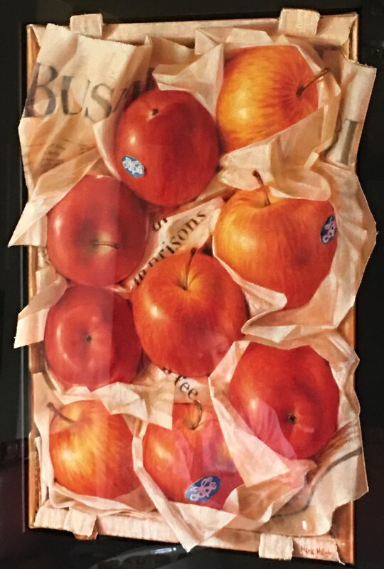 Mark Midgley, ‘Apples’, 2006, Painting, Oil on Canvas, Belgravia Gallery