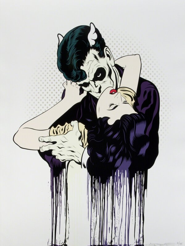 D*Face, ‘Bend Embrace’, 2015, Print, Silkscreen on paper, Julien's Auctions