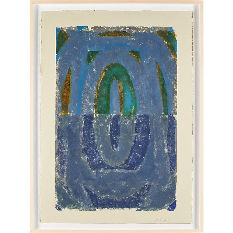 David Row, ‘Untitled’, 1990, Other, Monotype Oil on paper, Schmidt Dean Gallery