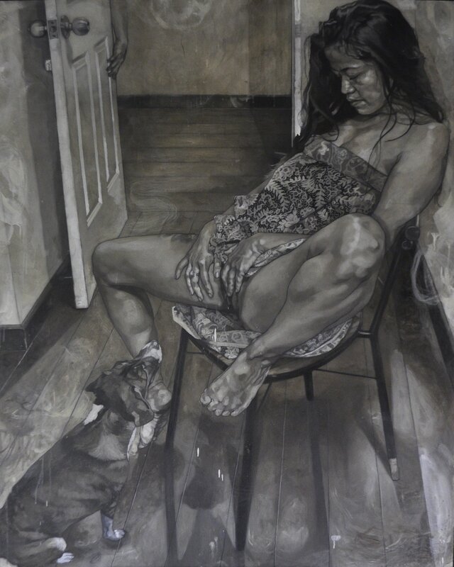 Kaloy Sanchez, ‘Onania’, 2014, Mixed Media, Arcylic and graphite on canvas, A3 Arndt Art Agency