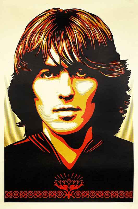 Shepard Fairey, ‘'Poster for George'’, 2014, Print, Offset lithograph print on cream, Speckletone fine art paper., Signari Gallery