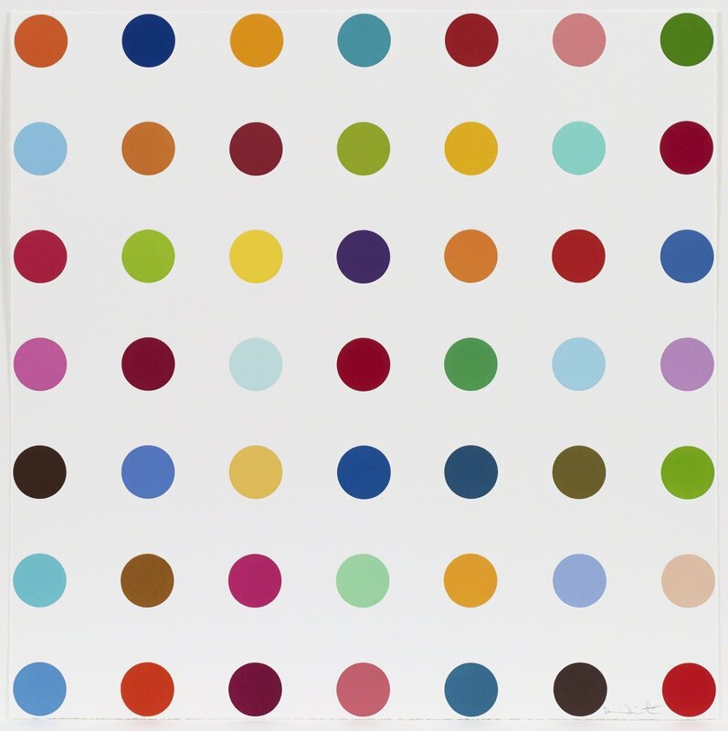 Damien Hirst, ‘Mannitol’, 2016, Print, Woodcut on 410gsm Somerset White Paper, Kenneth A. Friedman & Co.
