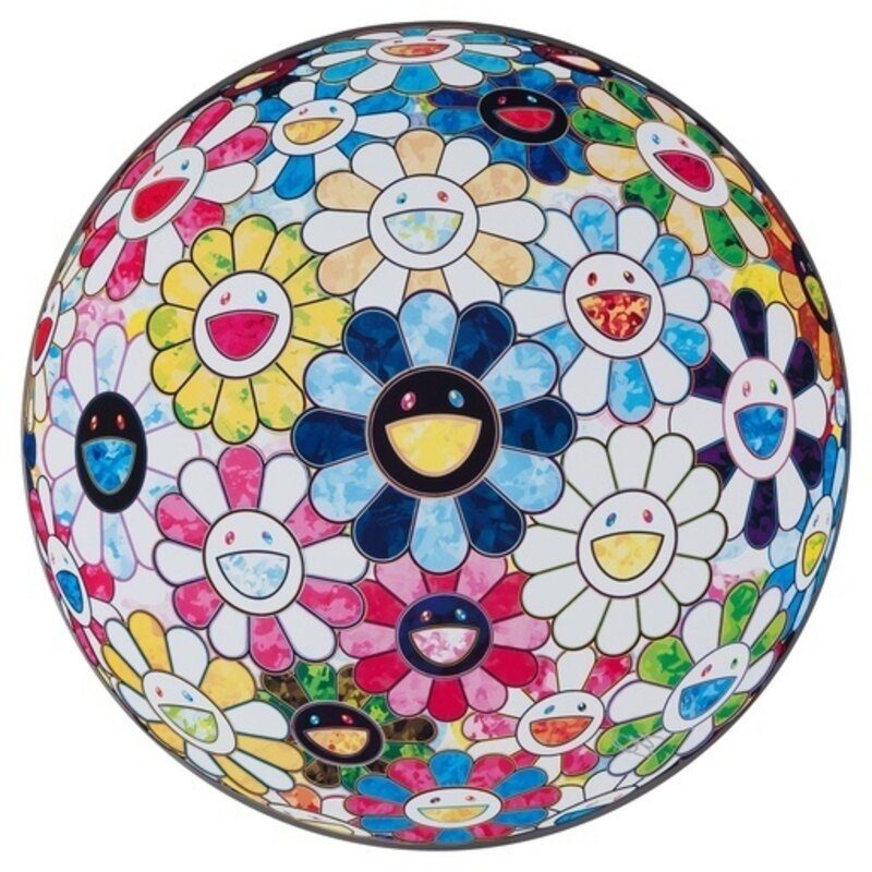 Takashi Murakami, ‘The Flowerball's Painterly Challenge’, 2016, Print, Offset lithograph, Dope! Gallery